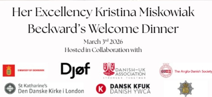 Welcome Dinner with HE Kristina Miskowiak Beckvard, Danish Ambassador to the United Kingdom